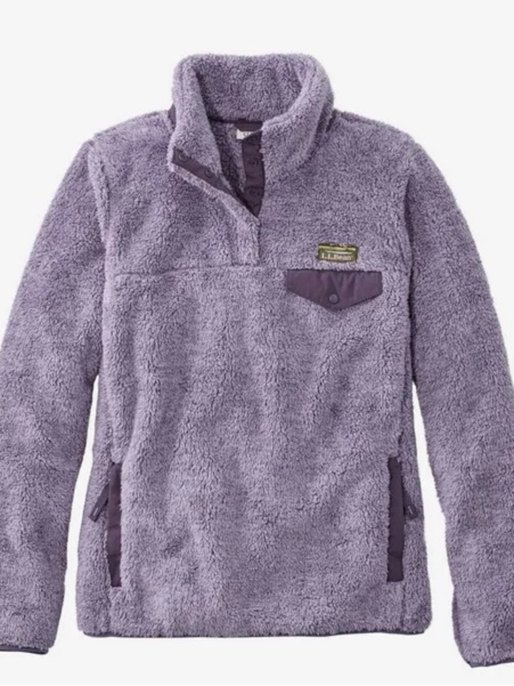 L.L.Bean Sherpa Snap Pullover
